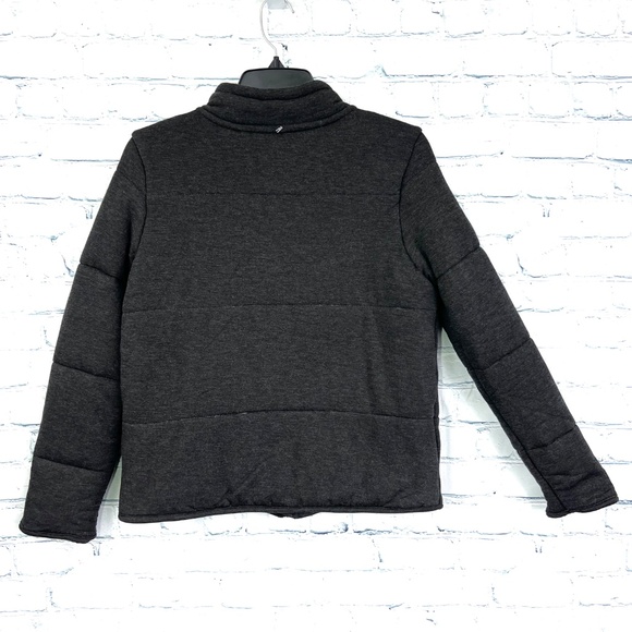NWT🤩 |•RECREATION•| Super Soft Grey Quilted Jacket/Sweatshirt Size Small - Picture 15 of 16